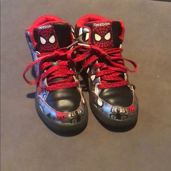 reebok spiderman shoes